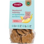 ZEMANKA Špaldové banánové bio sušenky 100 g – Zboží Dáma