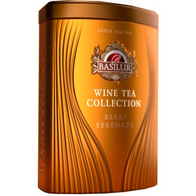 Basilur Wine tea berry serenade černý čaj 75 g – Sleviste.cz