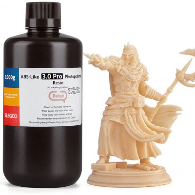 ELEGOO ABS-Like 3.0 Plus Beige 1kg – Zboží Živě