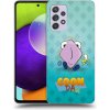 Pouzdro a kryt na mobilní telefon Samsung Picasee Ultimate Case Samsung Galaxy A52 5G COONDA chlupatka světlá