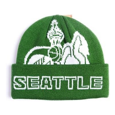 Mitchell & Ness K.O. Knit Hwc Seattle Supersonics Dark Green – Hledejceny.cz
