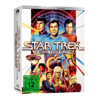 Star Trek I-IV - 4-Movie Collection 4K BD – Zboží Mobilmania