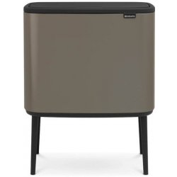 Brabantia Bo Touch Bin Brabantia platinový 3 x 11 l