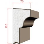 Dekora-Stuck Parapet 140x70mm 312001 – Zboží Mobilmania