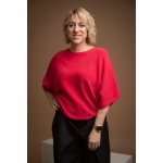 Oversize svetr BRIDGET Azurově modrá – Zboží Mobilmania