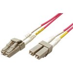 Roline 21.15.8853 optický patch, LC-LC 50/125 (multi mode), 2mm, duplex, OM4, Low-Loss, 3m – Sleviste.cz
