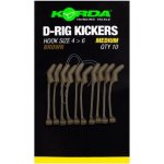 Korda Rovnátka Kickers D Rig Brown M 10 ks – Zboží Dáma
