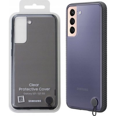 Samsung Clear Protective Galaxy S21 černá EF-GG991CBEGWW – Zboží Mobilmania