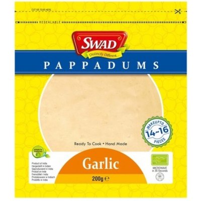 Swad Indický chleba Papadum česnekový 200 g