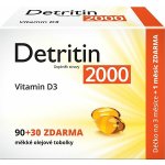 Detritin Vitamin D3 2000 IU 90+30 měkkých tobolek – Zboží Dáma