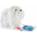 Mac Toys Maltézský psík chodící na kabel na vodítku štěká na baterie Zvuk – Hledejceny.cz