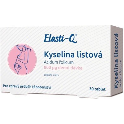Elasti-q Kyselina listová 800 —30 tablet