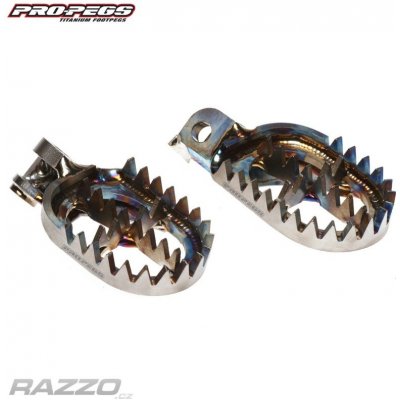 Titanové široké stupačky ProPegs Titanium Footpegs KTM SX SXF EXC 98-16, SX65 03-23, Husqvarna | Zboží Auto