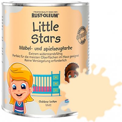 Rust Oleum Little Stars 0,25 l Zlatovláska – Zboží Mobilmania