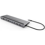 i-Tec USB-C Metal Ergonomic 4K 3x Display Docking Station with Power Delivery 85 W + i-Tec Universal Charger 112 W C31FLATPRO112W – Hledejceny.cz