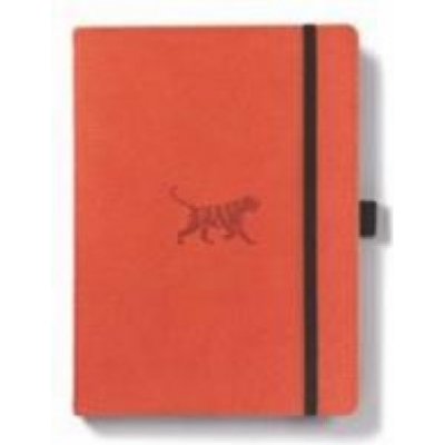 Dingbats A5+ Wildlife Orange Tiger Notebook Lined – Zbozi.Blesk.cz