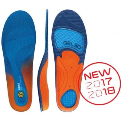 Sidas 3D Cushioning Gel sportovní vložky – Zboží Mobilmania