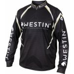 Westin Tričko LS Tournament Shirt Black Grey – Zboží Mobilmania