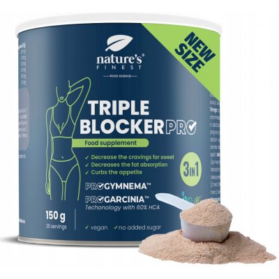 Nature's Finest Nutrisslim Triple Blocker Pro 150 g – Hledejceny.cz