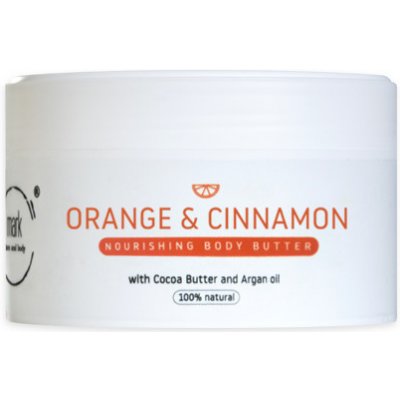 Mark Scrub Orange & Cinnamon tělové máslo 200 ml