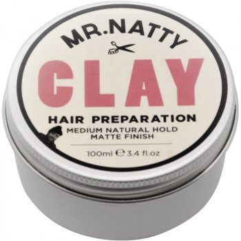 Mr. Natty Hlína na vlasy Clay Hair Preparation 100 ml
