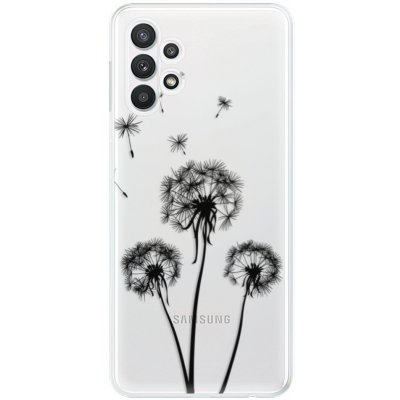 Pouzdro iSaprio - Three Dandelions Samsung Galaxy A32 LTE černé – Zboží Mobilmania