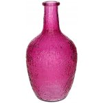 DUIF Skleněná váza láhev MILANO 25cm růžová – Hledejceny.cz