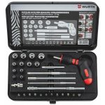 WÜRTH Pistolový ráčnový vícebitový šroubovák, s LED, 37 ks – Hledejceny.cz