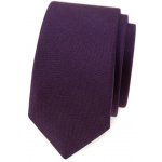 Avantgard Kravata Slim fialová mat 551 7038 – Sleviste.cz