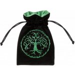 Váček na kostky Forest Black & green Velour – Zboží Živě