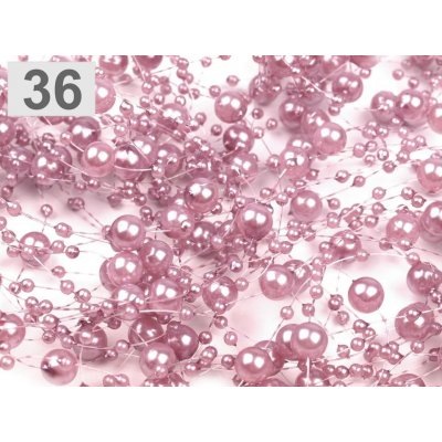 Perličky na silikonu - lososové - svazek 6 ks – Zboží Dáma