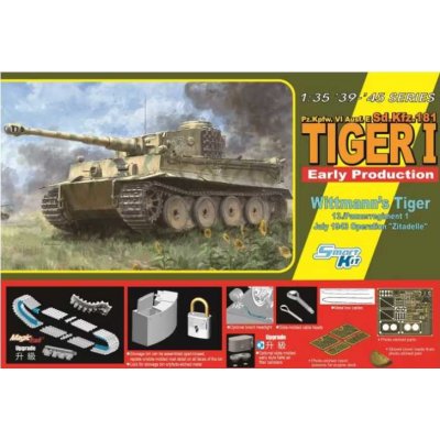 Dragon TIGER I EARLY MICHAEL WITTMANN Model Kit tank 6990 1:35