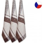 Sleep-well ORNAMENTY 50 x 70 cm HNĚDÁ 3 ks – Zboží Mobilmania