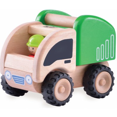 Wonderworld Dřevěné auto Mini Popelář – Zboží Mobilmania