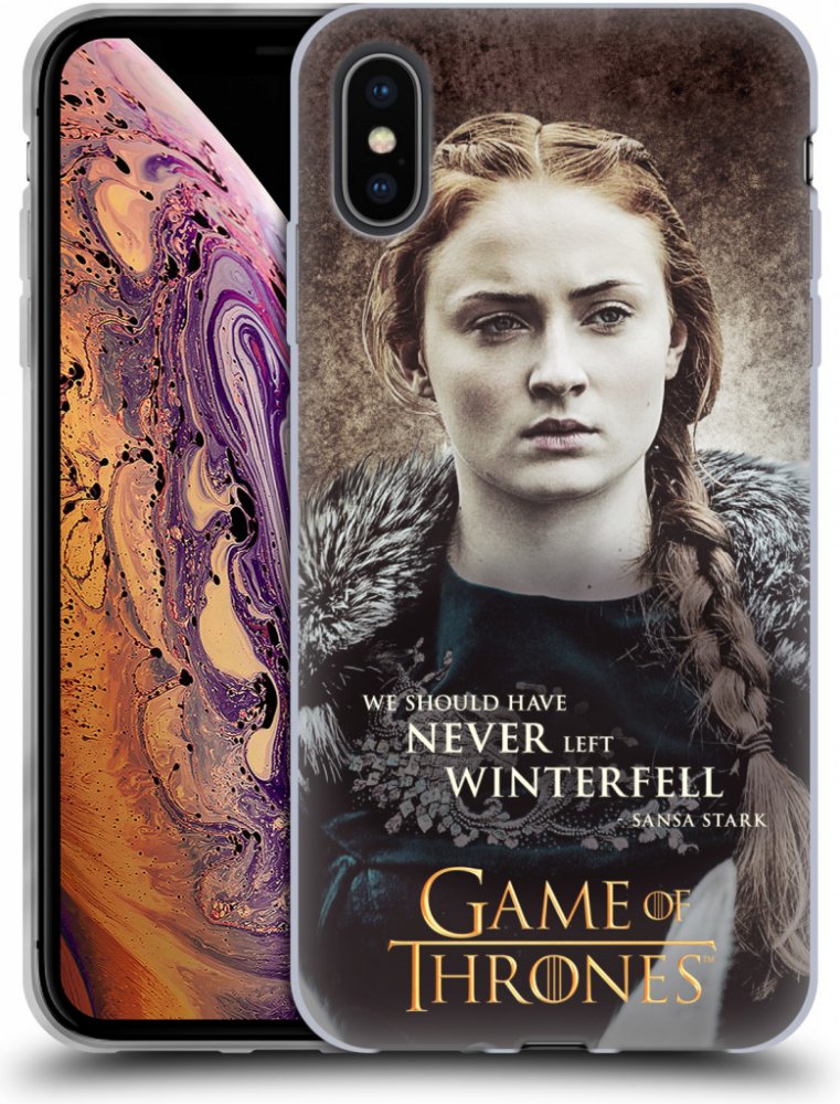 Pouzdro Head Case Apple Iphone XS MAX oficiální kryt Hra o trůny Sansa  Stark | Srovnanicen.cz