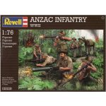 Revell ANZAC Infantery WWII 1:76 02529 – Zboží Mobilmania