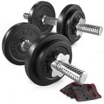 Hop-Sport Litinové činky 2 x 10 kg – Zboží Dáma