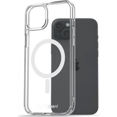 AlzaGuard Crystal Clear TPU Case Compatible with Magsafe iPhone 15 Plus