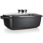 Banquet Pekáč 40x22x16,5cm nepřiln.povrch METALLIC PLATINUM s aroma knobem – Zboží Dáma