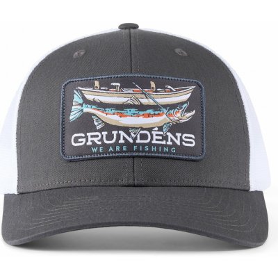 Grundéns Kšiltovka Drift Boat Trucker Charcoal White – Zbozi.Blesk.cz