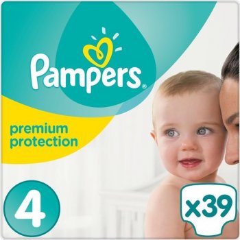 Pampers Premium protection 4 39 ks