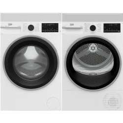 Set domácích spotřebičů Set Beko B3WFU58415WCSHBG + DPY8506GXB2