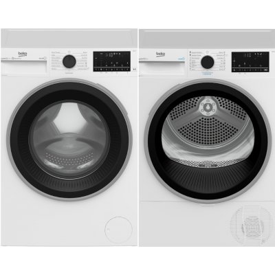 Set Beko B3WFU58415WCSHBG + DPY8506GXB2 – Zboží Mobilmania