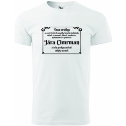 Lovero pánské tričko Járy Cimrmana Bílá
