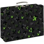 Oxybag Kufřík lamino hranatý A4 OXY NEXT Green Cube – Zboží Dáma