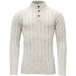 Devold vlněný svetr Nansen Rib Knit šedá grey melange – Zboží Dáma
