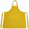 Zástěra L-Merch Unisex zástěra NT5220 Yellow 85x75cm