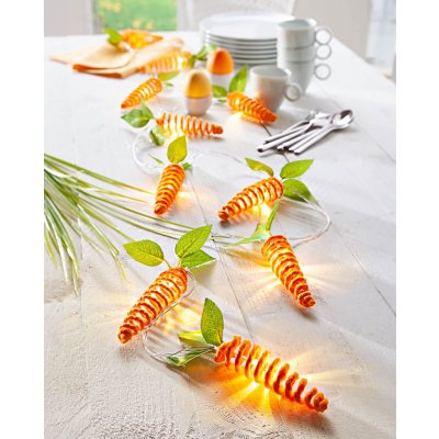 Weltbild LED Světelný řetěz s mrkvičkami 831055 – Hledejceny.cz