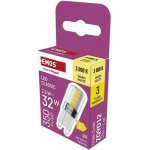 Emos LED žárovka Classic JC G9 2,5 W 32 W 350 lm teplá bílá – Sleviste.cz