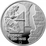 Česká mincovna Stříbrná mince 200 Kč Kronikář Kosmas 2025 Proof 13 g – Zboží Dáma